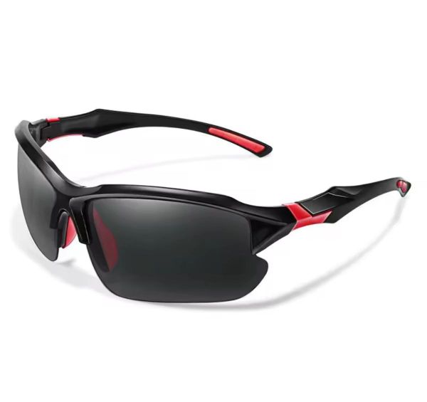 Захисні окуляри з поляризацією  black and red