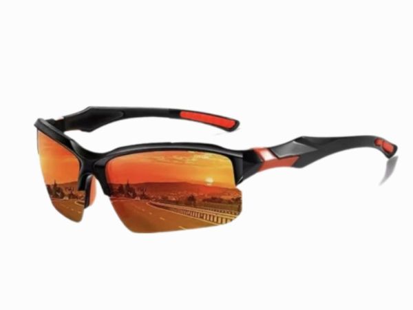 Захисні окуляри з поляризацією  black orange