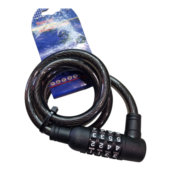 Кодовий велосипедний замок на 4 цифри Якість