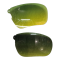 Сменные линзы для спортивных очков желто-зеленые линзы для блютуз наушников