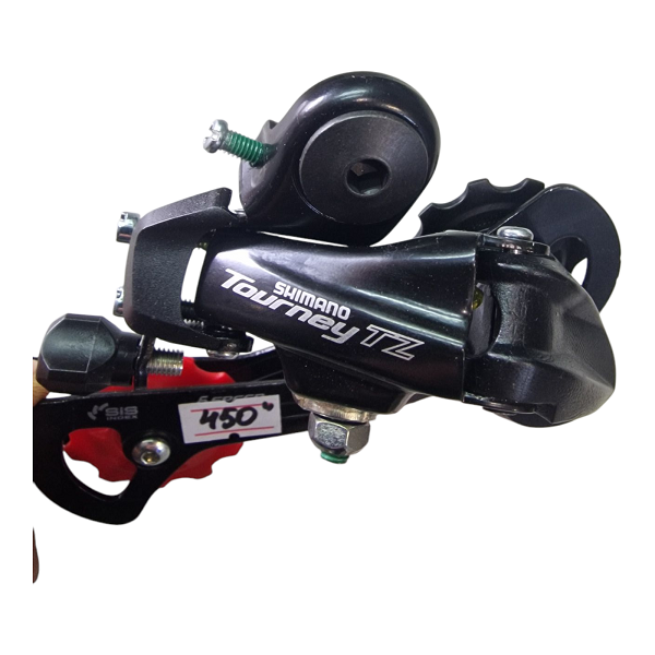 Переключатель задн. индекс. 7-к под болт черн. SHIMANO RD-TZ500 6-7ка
