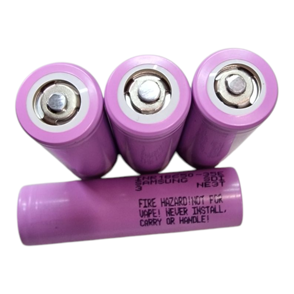Акумулятор 18650 Li-Ion Samsung INR18650-35E, 3350-3500 нові напайкой 23рік