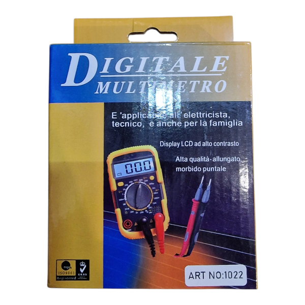 Мультиметр DT-830 LN/ART-1022 с подсветкой дисплея