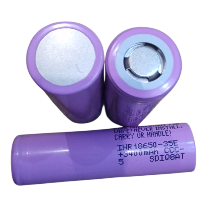 Аккумулятор 18650 Li-Ion Samsung INR18650-35E, 3350-3500 новые 2025год