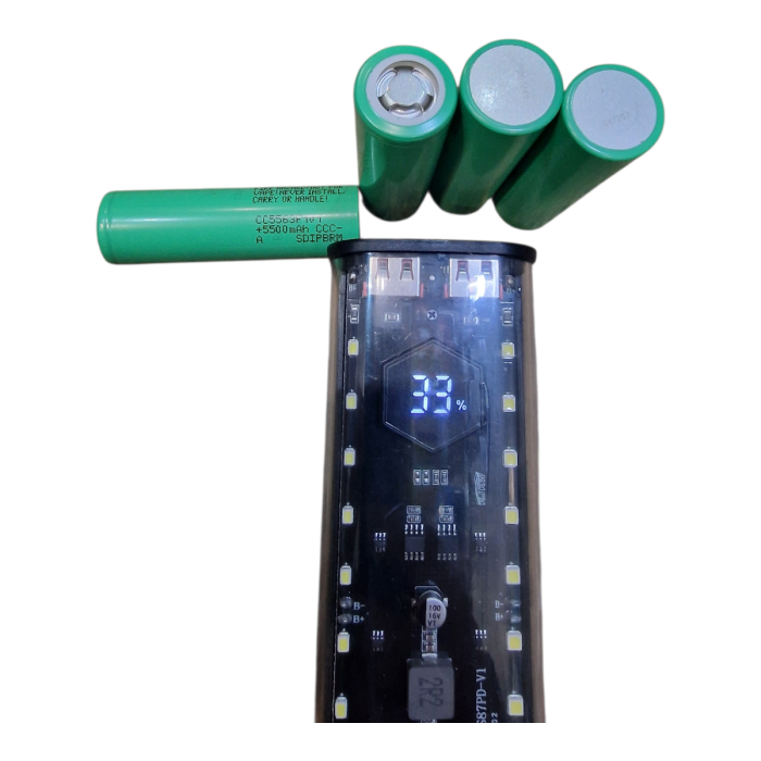 Повербанк 4 x 21700 PD 22.5вт АКБ самсунг 21700