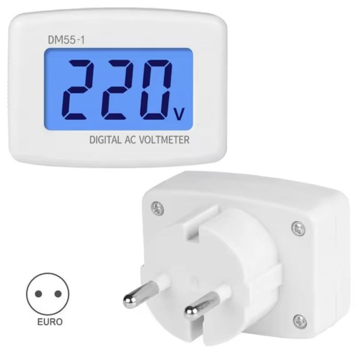 Вольтметр для контролю напруги в мережі змінного струму 220 В
