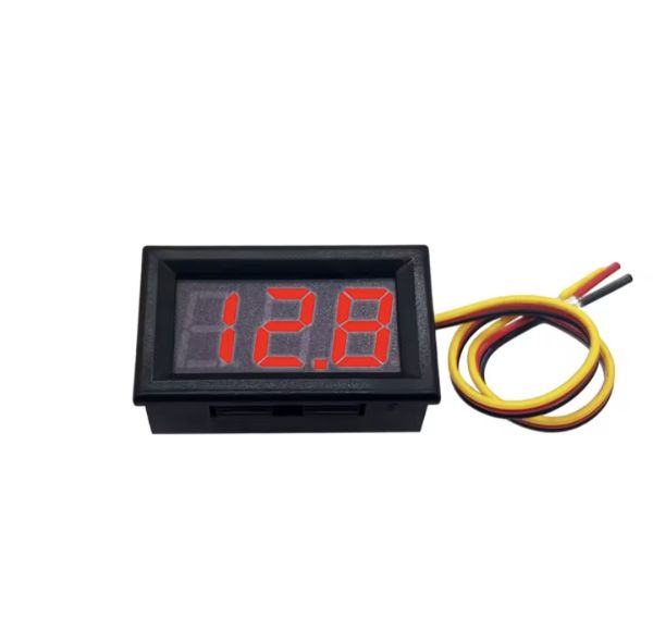 Вольтметр цифровий AC 0-100В червоний