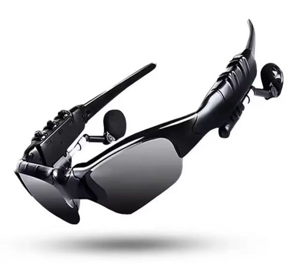 Сонцезахисні спортивні окуляри 2в1 з Bluetooth навушниками та гарнітурою, сині лінзи