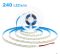 Світлодіодна стрічка випромінює яскраве холодне біле світло (6000K) 12v 5 метрів