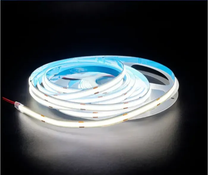 Стрічка COB світлодіодна 220в 1200Lm 6000-6500К  бобіна 5м Дуже Яскрава