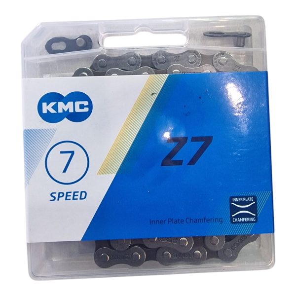 Ланцюг велосипедний КМС Z-7 с замком оригінал Якість