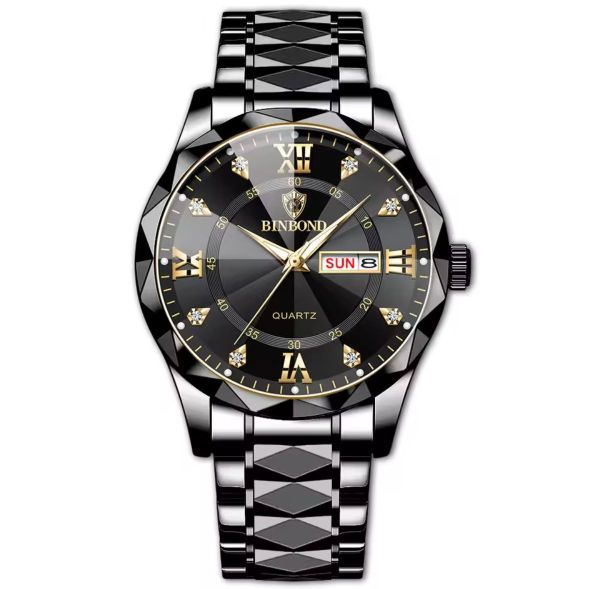 BINBOND оригинальные часы для мужчин black