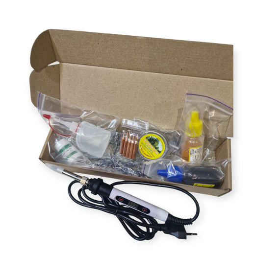 Комплект з паяльником 80w Якість 100% Комплект з паяльником 80w Якість 100% БІЛИЙ