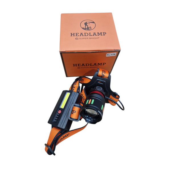 Ліхтарик налобний Police (TG LED + 2B + Type-C + 2*18650